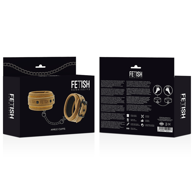 FETYSZ UMIESZANY ORIGEN - WEGAŃSKIE SKÓRZANE KANTARKI NA KOSTKI Z PODSZEWKĄ Z NEOPRENU