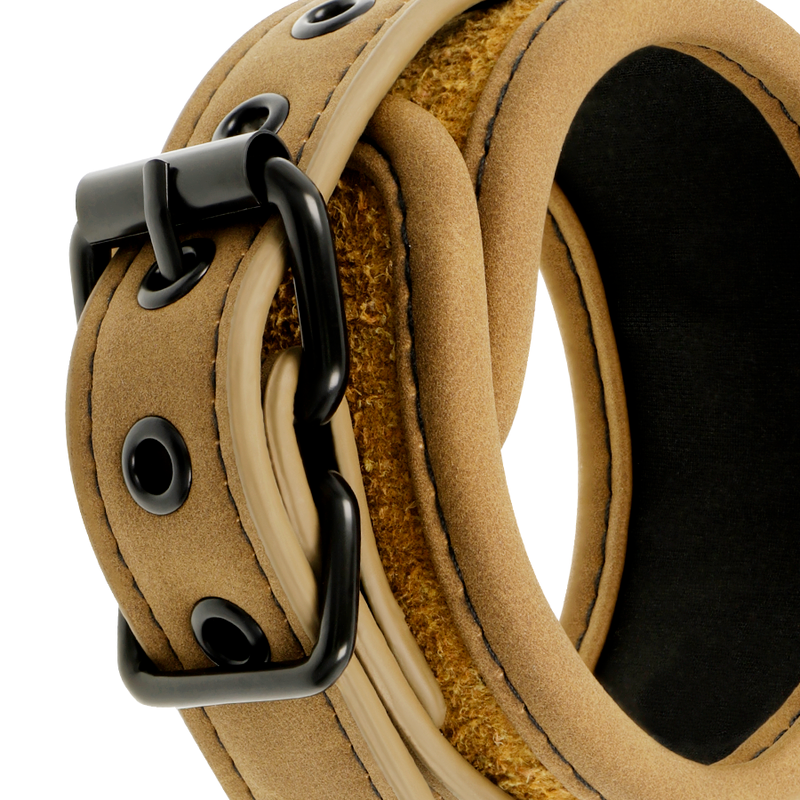 FETYSZ UMIESZANY ORIGEN - WEGAŃSKIE SKÓRZANE KANTARKI NA KOSTKI Z PODSZEWKĄ Z NEOPRENU