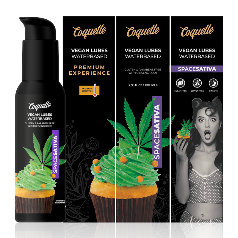 COQUETTE CHIC DESIRE - DOŚWIADCZENIE PREMIUM 100 ML WEGAŃSKIE LUBRYKANTY SPACE SATIVA