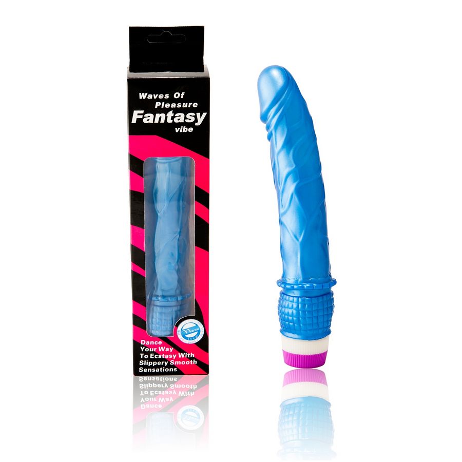BAILE - WIBRATOR WAVES OF PLEASURE 23 CM NIEBIESKI