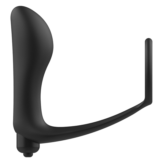 ADDICTED TOYS - WIBRACYJNY KOREK ANALNY Z PIERŚCIENIEM PENISOWYM