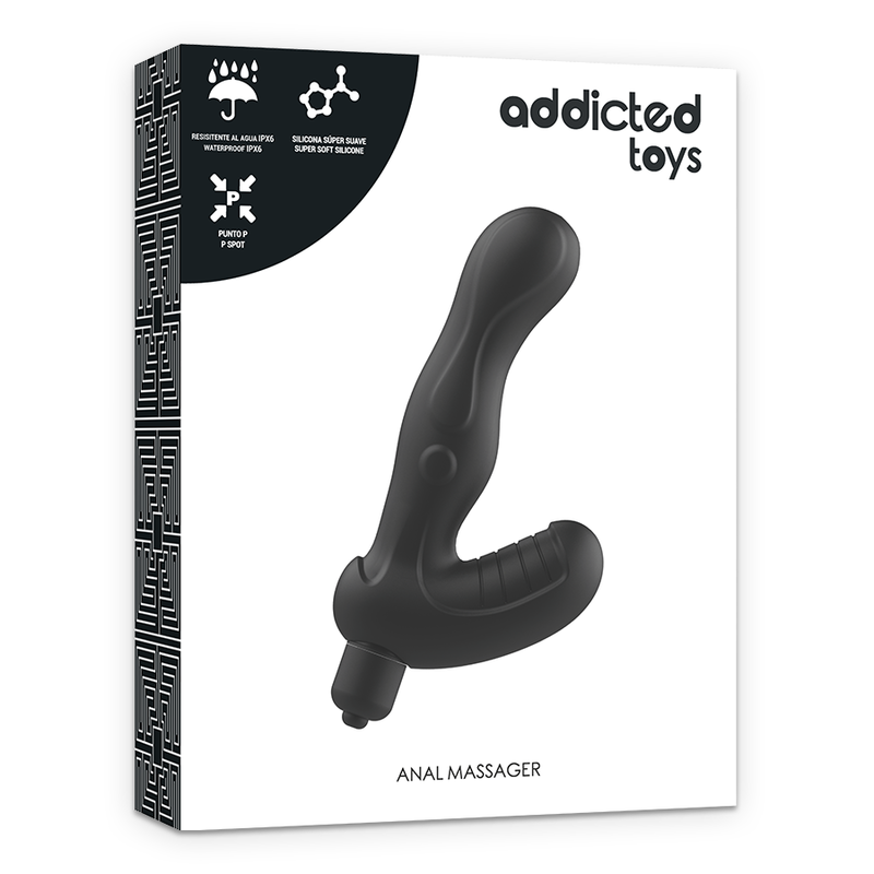 ADDICTED TOYS - P-SPOT VIBE SILIKONOWY STYMULATOR PROSTATY I ODBYTU