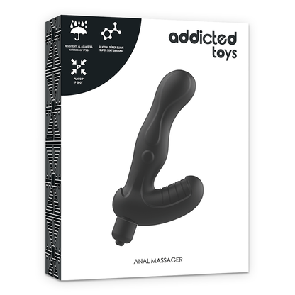 ADDICTED TOYS - P-SPOT VIBE SILIKONOWY STYMULATOR PROSTATY I ODBYTU